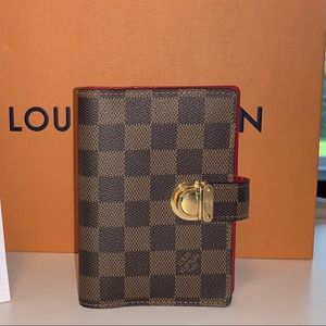 🌈RARE!  Koala damier ebene small ring agenda